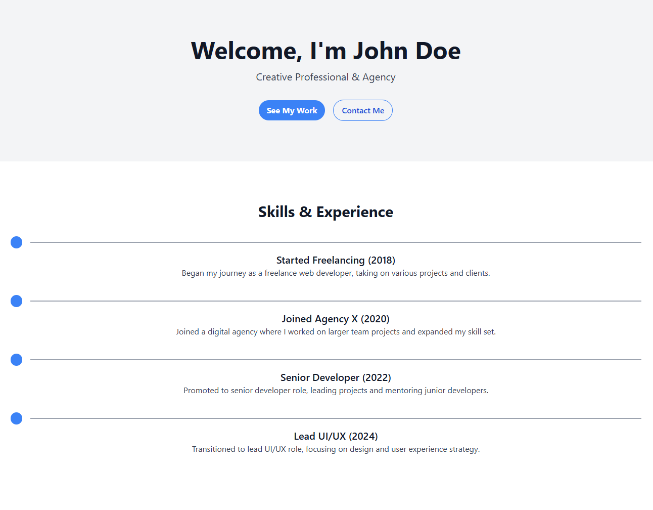 Portfolio Template