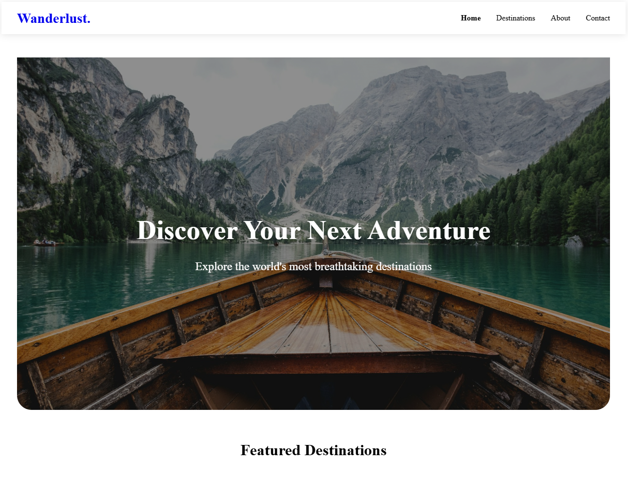 Travel Blog